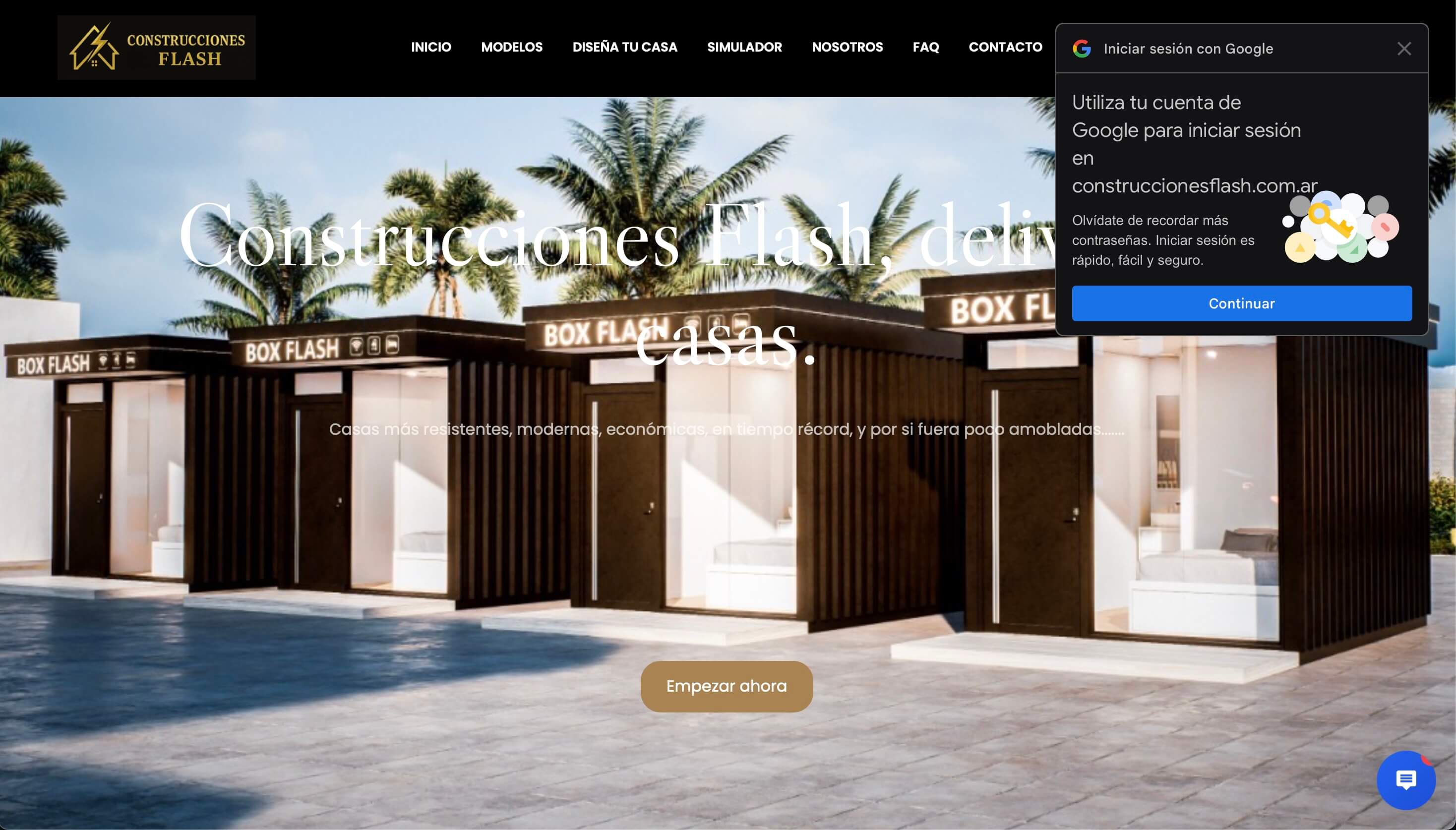 Construcciones Flash Modular Construction Platform
