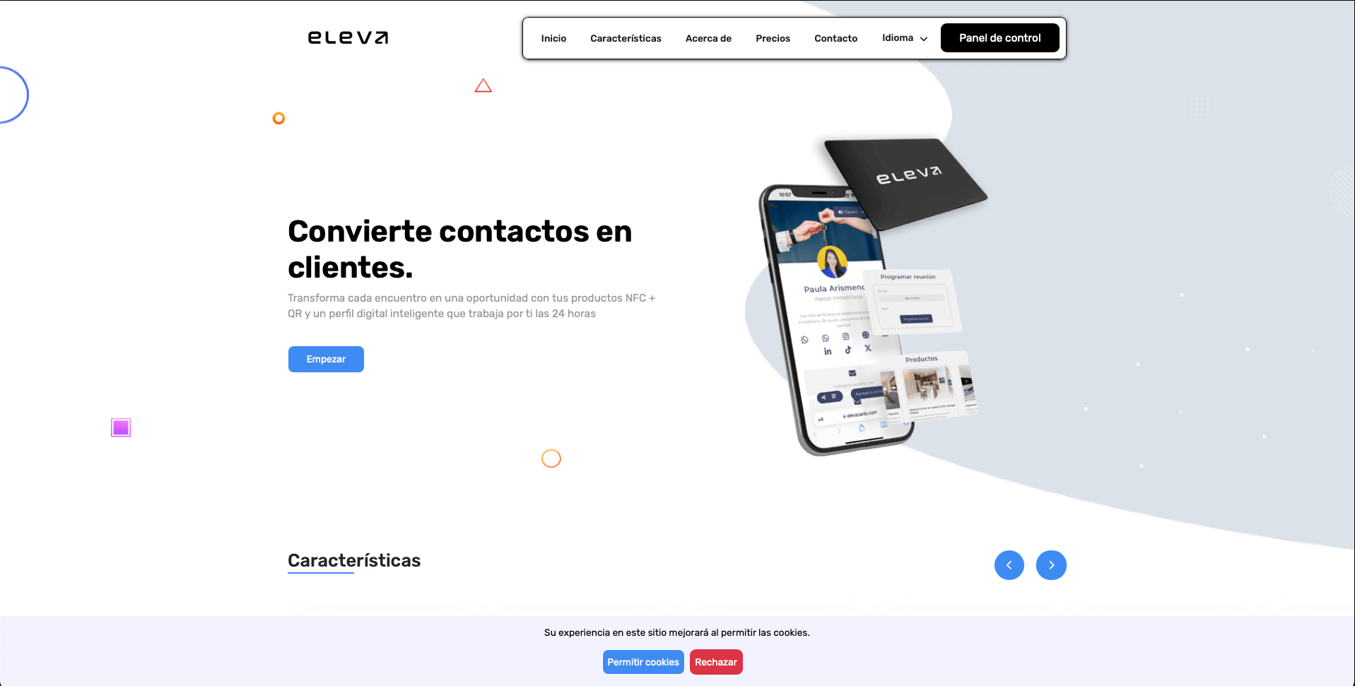 ElevaCards – Digital Business Cards Platform